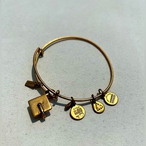 Alex & Ani 2014 graduation cap gold bracelet